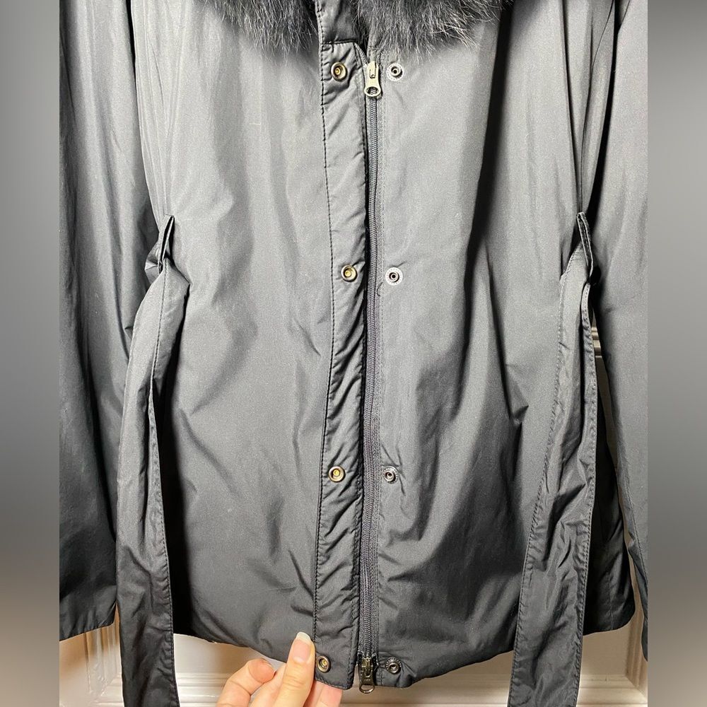 Pendleton Lightweight Belted Puffer Jacket With F… - image 8